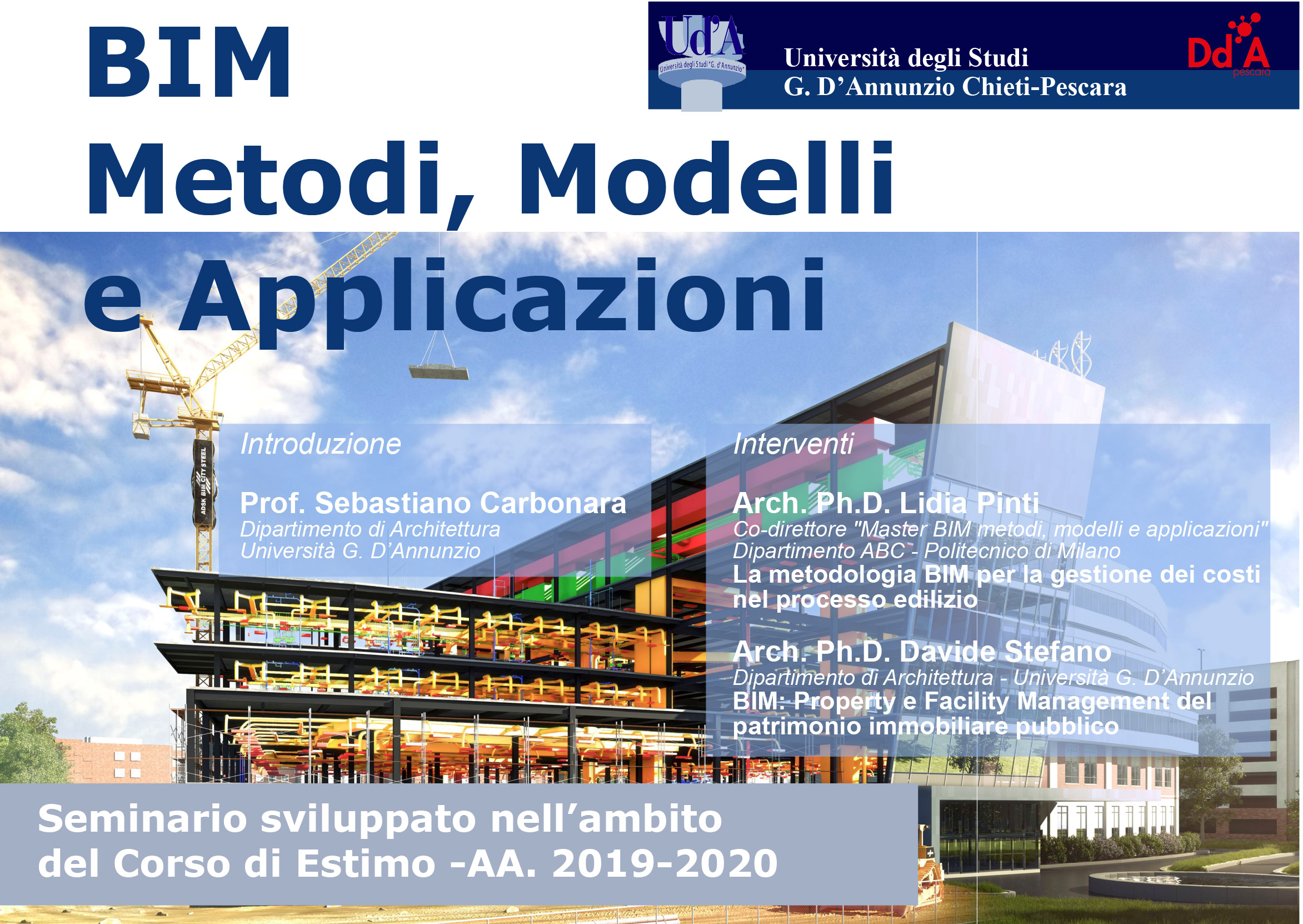 Seminario BIM Metodi, Modelli e Applicazioni